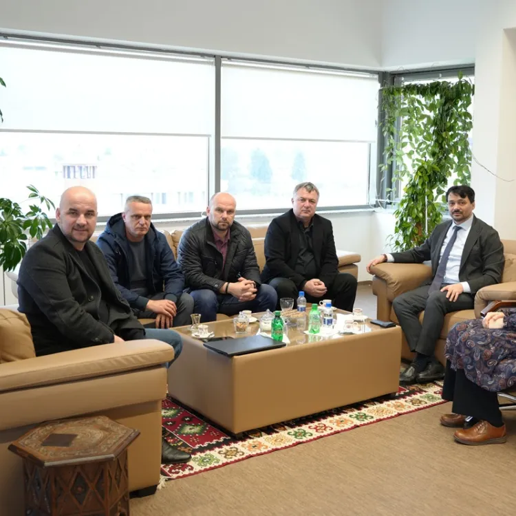 Minister Almir Zulić Visits IUS to Discuss Future Cooperation and “Hasin Vrh” Memorial Park