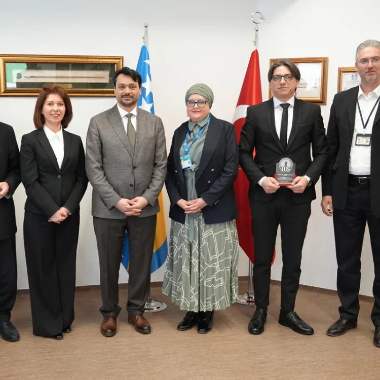 Representatives of HEA Pay an Official Visit to the International University of Sarajevo
